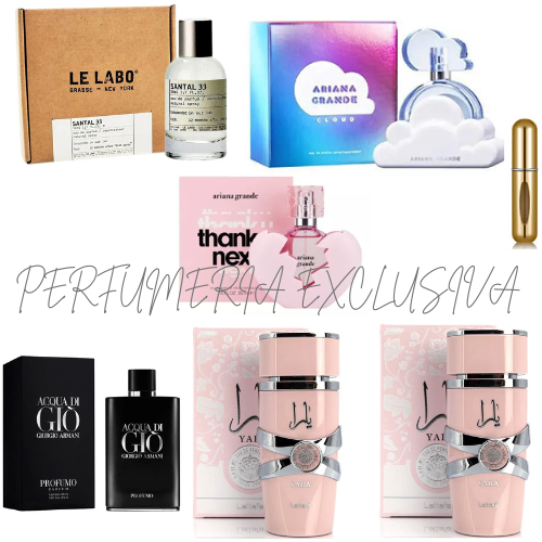 Kit 6 Perfumes